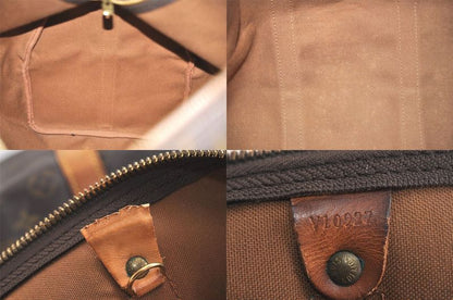 Louis Vuitton Monogram Keepall Bandouliere 55 M41414 Boston Bag 3055n
