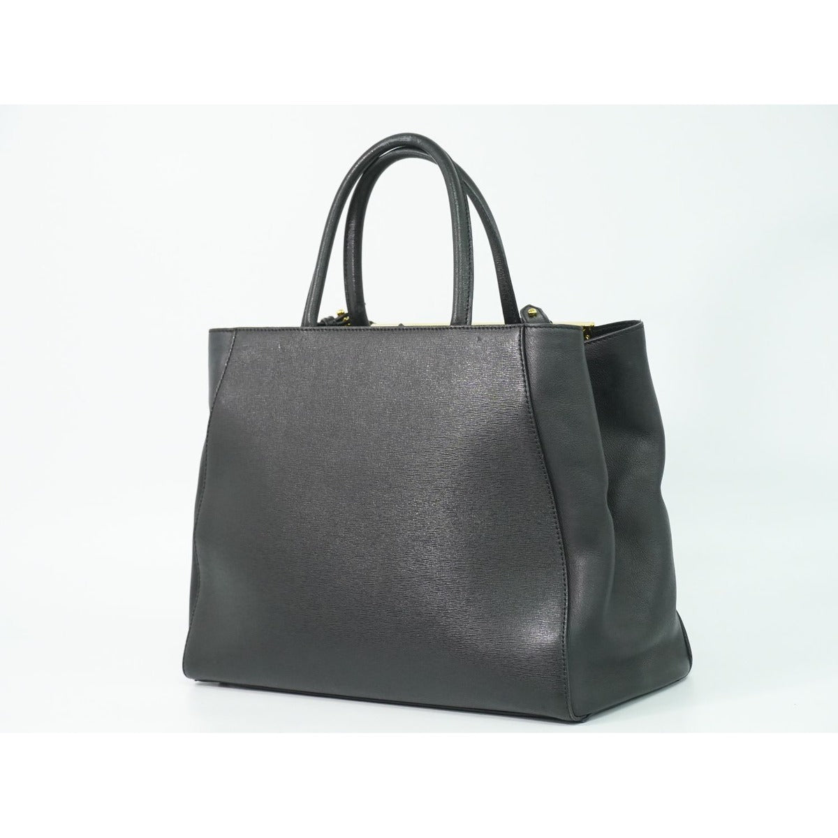 Fendi Tou Jours 2-Way Shoulder Bag Leather Black — view 2