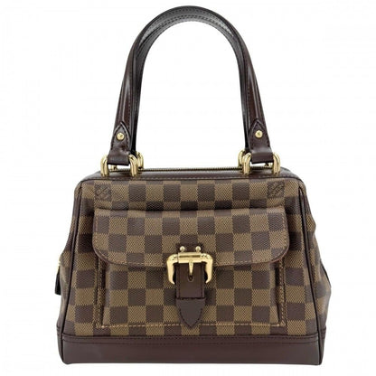 Louis Vuitton Handbag Knightsbridge Damier Canvas Brown Gold