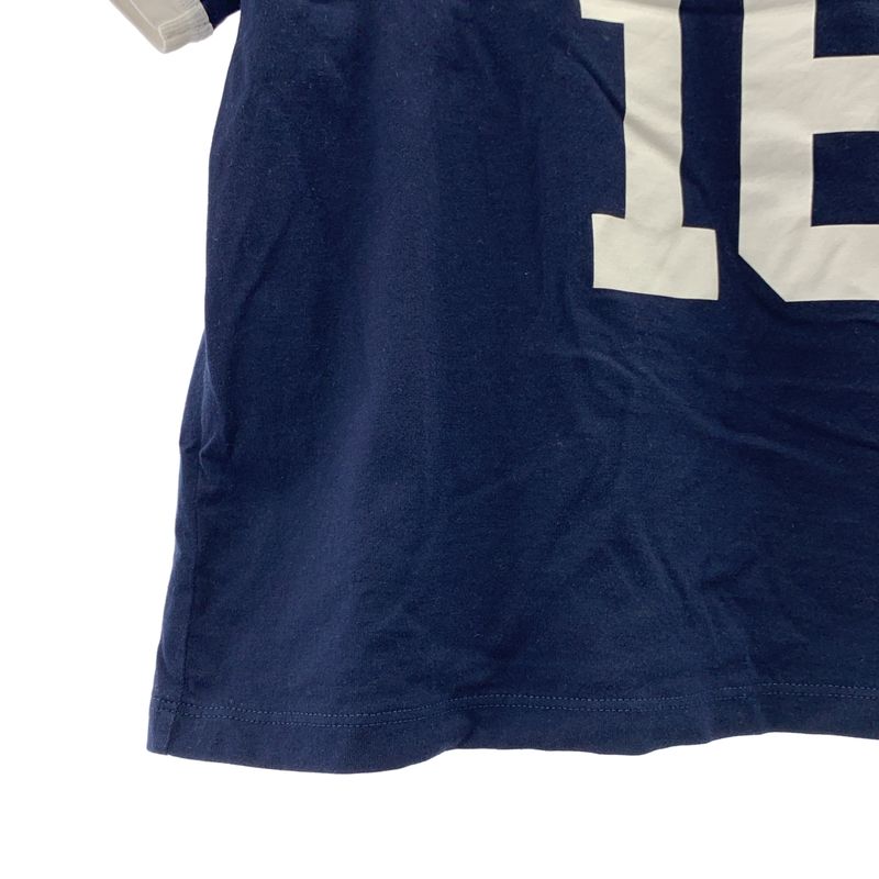 Celine | 2022aw | 16 Boxy Logo Crew Neck T-shirt Cut And Sewn | M | Dark Navy