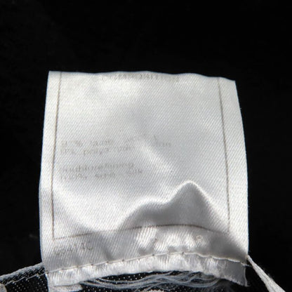 CHANEL Vintage 99P P12650 Wool Jacket With Coco Mark Buttons Black 36 Made In