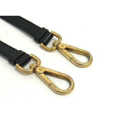 Prada Leather Bag Shoulder Strap Belt Crossbody Black — view 3