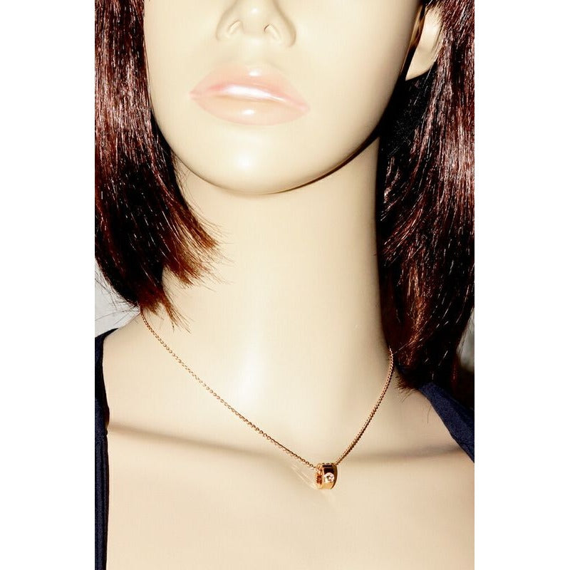Louis Vuitton Pendant Necklace 18K Pink Gold Pendentif Empreinte — view 2