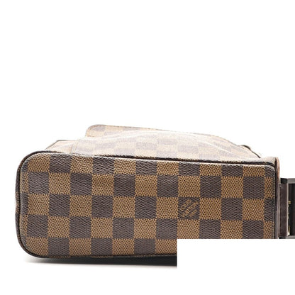 Louis Vuitton Shoulder Bag Damier Ebene Leather — view 6