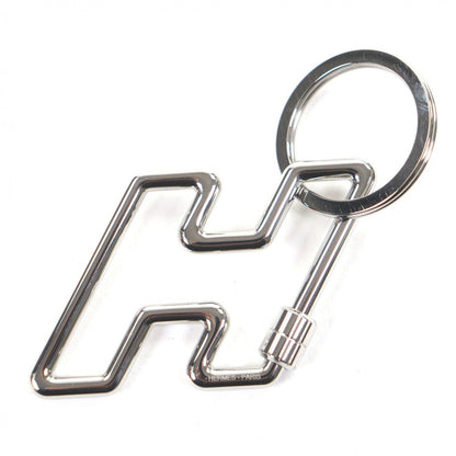 Hermes to Speed Key Ring Holder Silver