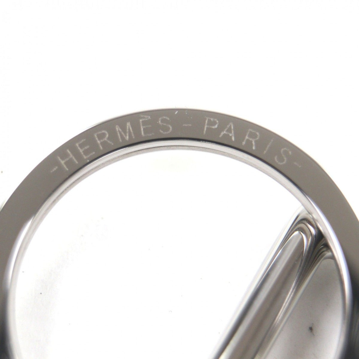 Hermes to Speed Key Ring Holder Silver — view 5