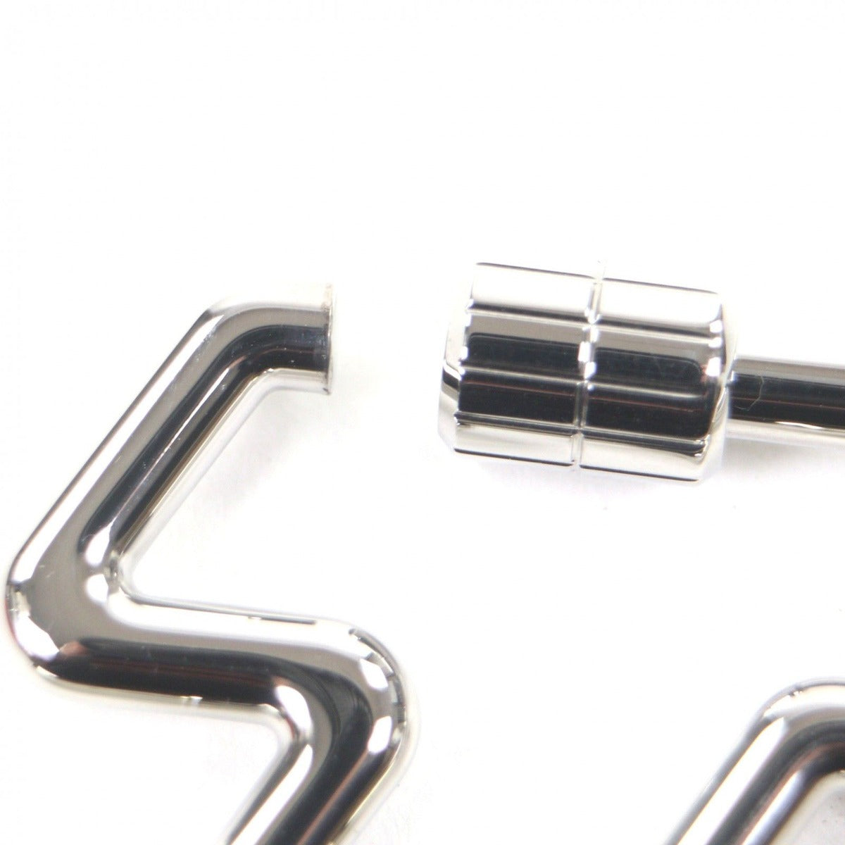 Hermes to Speed Key Ring Holder Silver — view 8