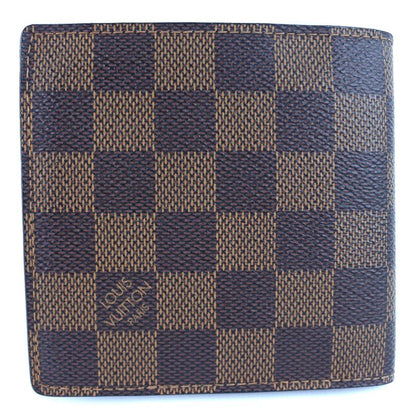 Louis Vuitton Portefeuille Marco N61675 Damier Canvas Brown Ca0089 Men's