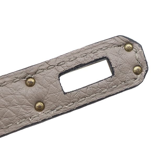 Hermes Handbag Birkin 25 Togo Rose Purple and Tourtière Gray Gold Hardware [po