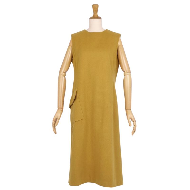 Vintage Hermes Dress Sleeveless Cashmere
