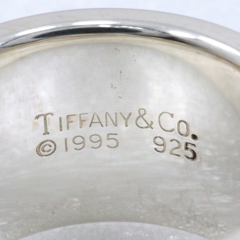 [tiffany & Co] Tiffany & Co Atlas Silver 925 Size 11 Ladies 9.8g Ring