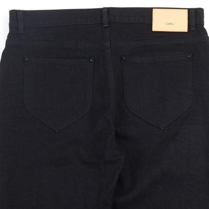 Louis Vuitton 24SS Hid70w Slim Stretch Denim Pants Cotton With Logo Button