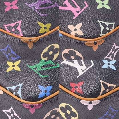 Louis Vuitton Monogram Monogram Multicolor Lift M40056 Shoulder Bag Black With