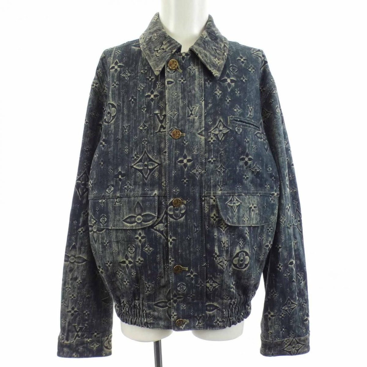 Louis Vuitton Monogram Tailored Denim Jacket