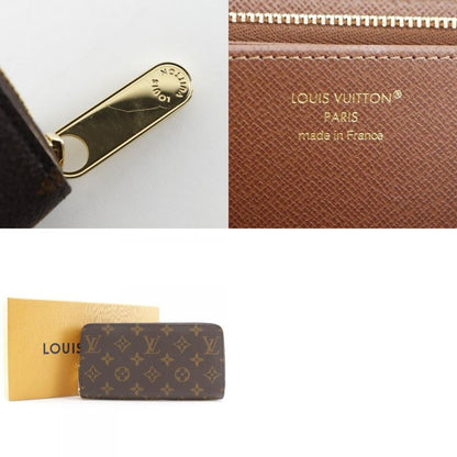 Louis Vuitton Zippy Wallet M42616 Monogram Canvas Brown Unisex Long Wallet