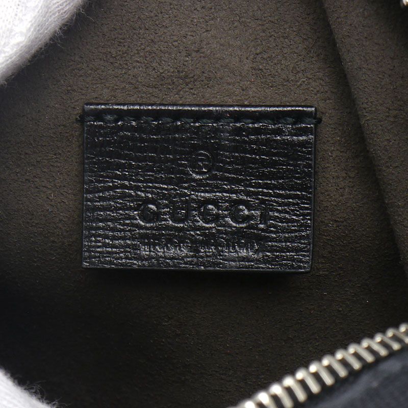 Gucci GG Supreme Mini Shoulder Bag 672952 Crossbody Black