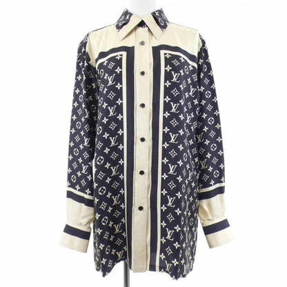 Louis Vuitton Striped Accent Monogram Shirt