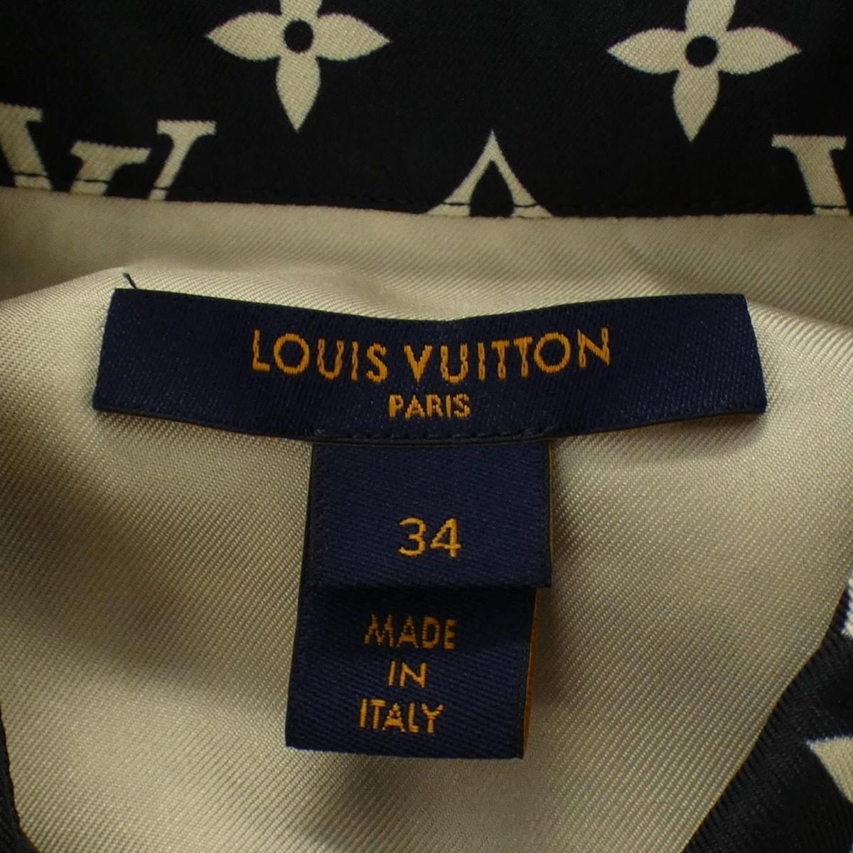 Louis Vuitton Striped Accent Monogram Shirt — view 5