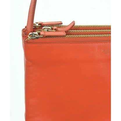 Celine Shoulder Bag Leather Orange — view 7