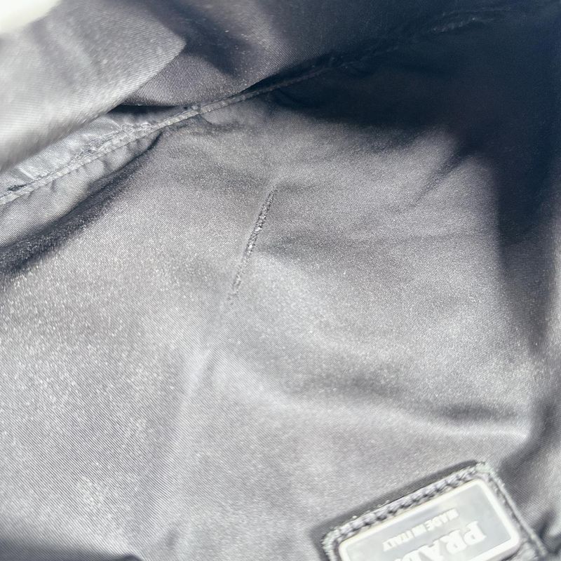 Prada Body Bag Triangle Logo Shoulder Bag Prada Black