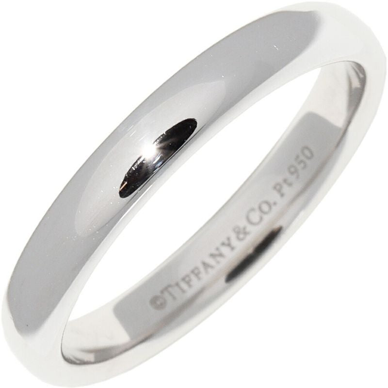 Tiffany & Co Ring Pt950 Classic Band Width 3 mm
