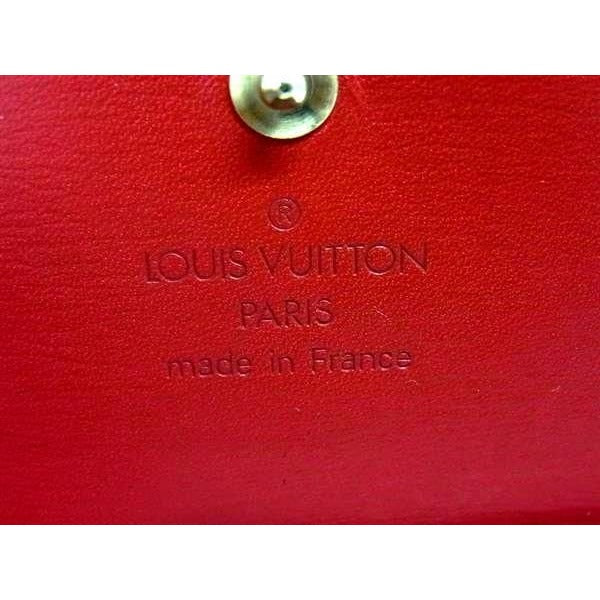Louis Vuitton Wallet Porte Monnaie Vie Carte Cles Di Castilian Red Epi — view 8
