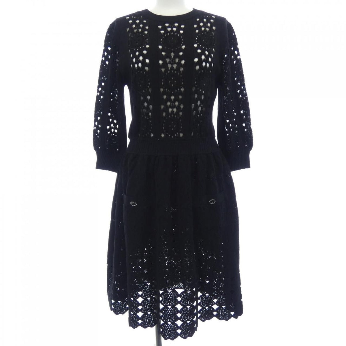 Chanel Dress Black 34