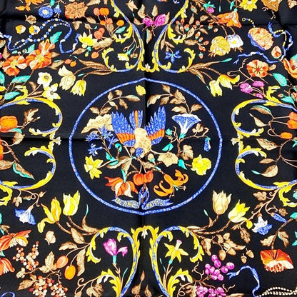Hermes Silk Carré 90 Pierres D' Orient Et D' Occident Oriental and Western