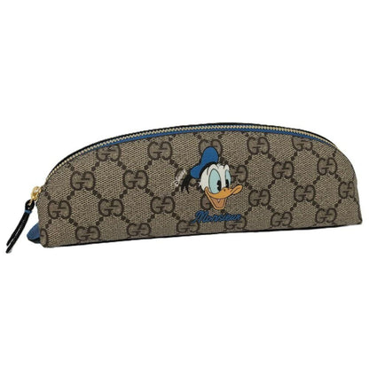 Gucci Disney Collaboration Pen Case Donald GG Supreme Shoulder Bag