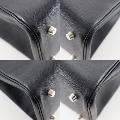 Hermes Cabas Na Vaux Epson Black □H Ladies Tote Bag