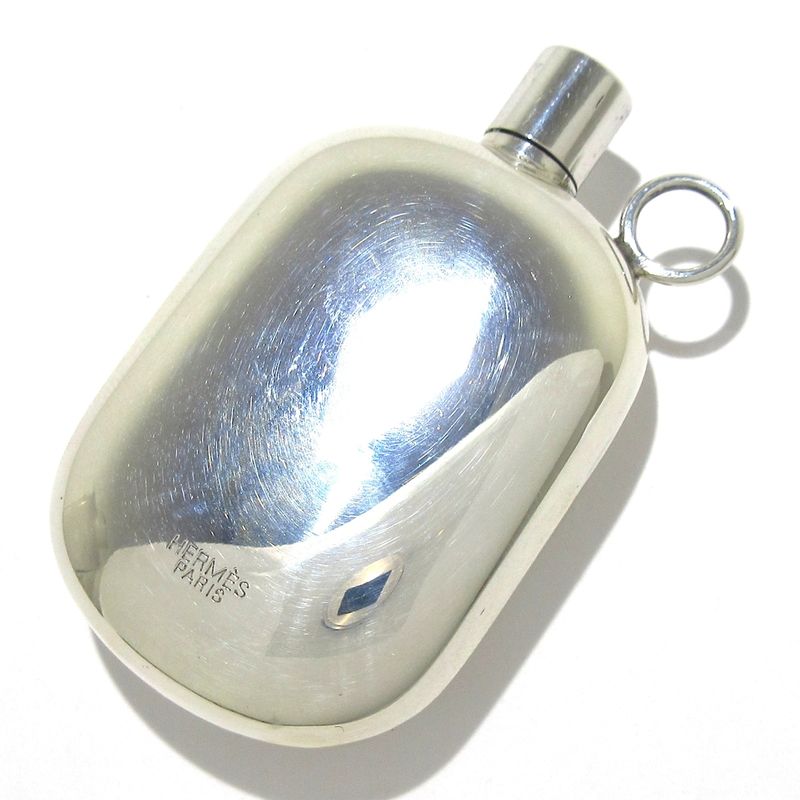 Hermes Pendant Top - Silver Perfume Bottle