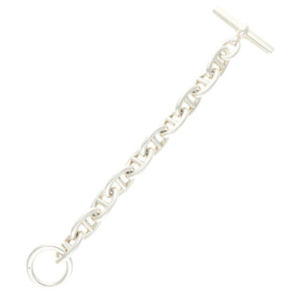 Hermes Chaine D'ancre TGM Chaine D'ancre TGM Silver Bracelet Men's 10link
