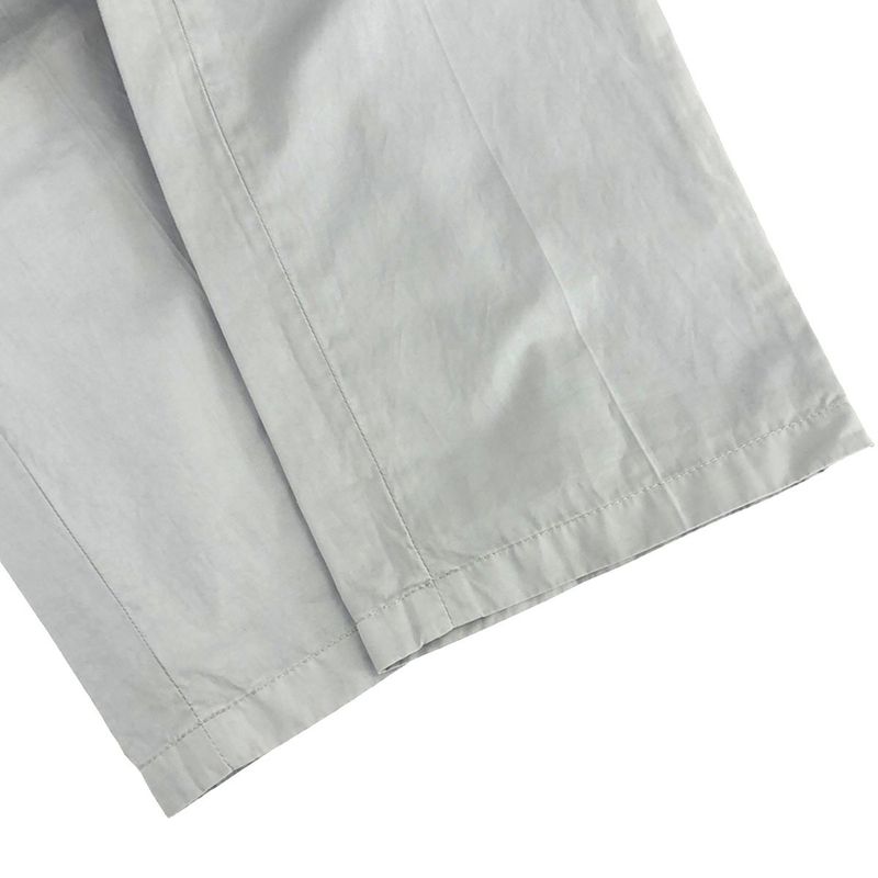 Prada 09ss Cotton Nylon Slack Pants Light Gray S Spd50p