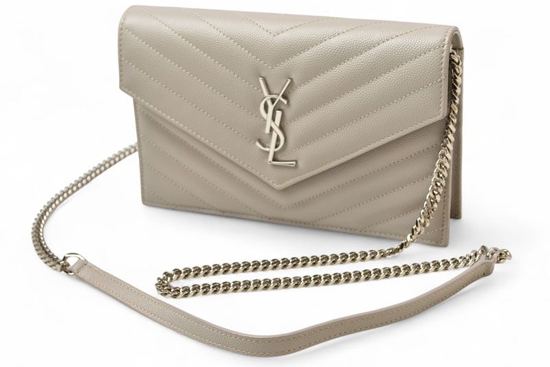 Saint Laurent Bag Chain Bag Chain Wallet Clutch Long Wallet YSL Saint Laurent
