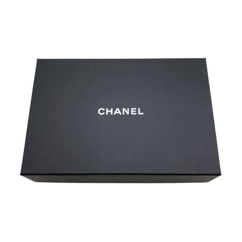 Chanel Shoulder Bag Chain Wallet Ap3876 Matelasse Caviar Skin Coco Mark Black