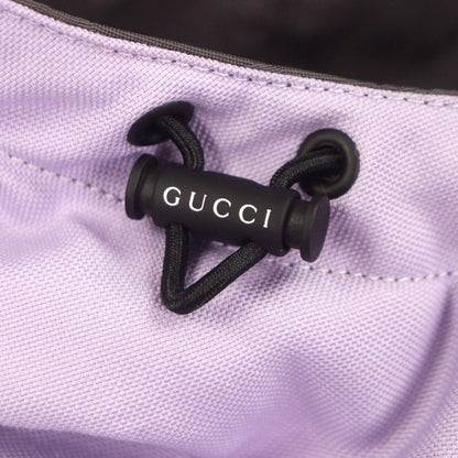 Gucci GG Pattern Logo Embroidery Reversible Hooded Padded Zip Up Jacket — view 10