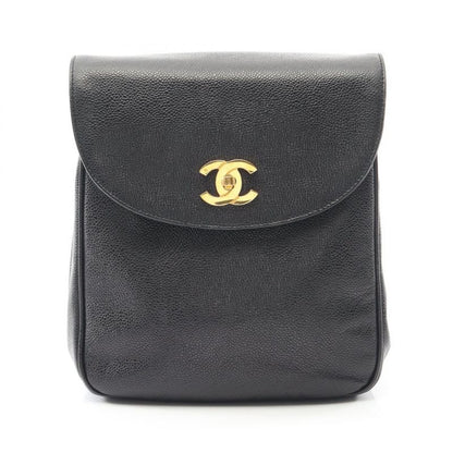Chanel Rucksack Sac Backpack Black Caviar Leather