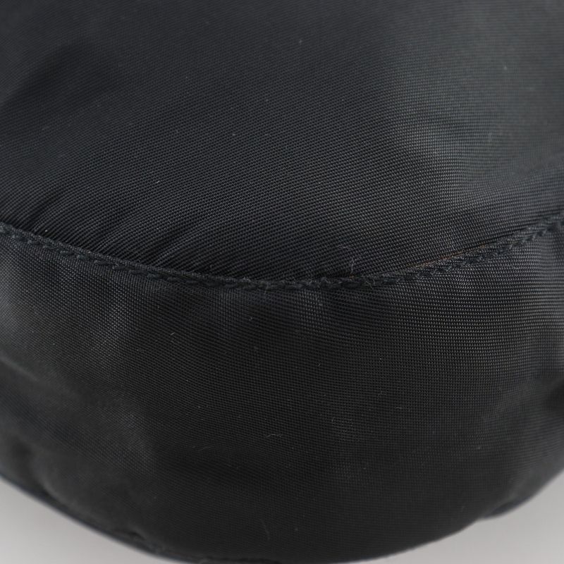 Prada Chain Shoulder B6431 Nylon And Plastic NERO Black Ladies Shoulder Bag