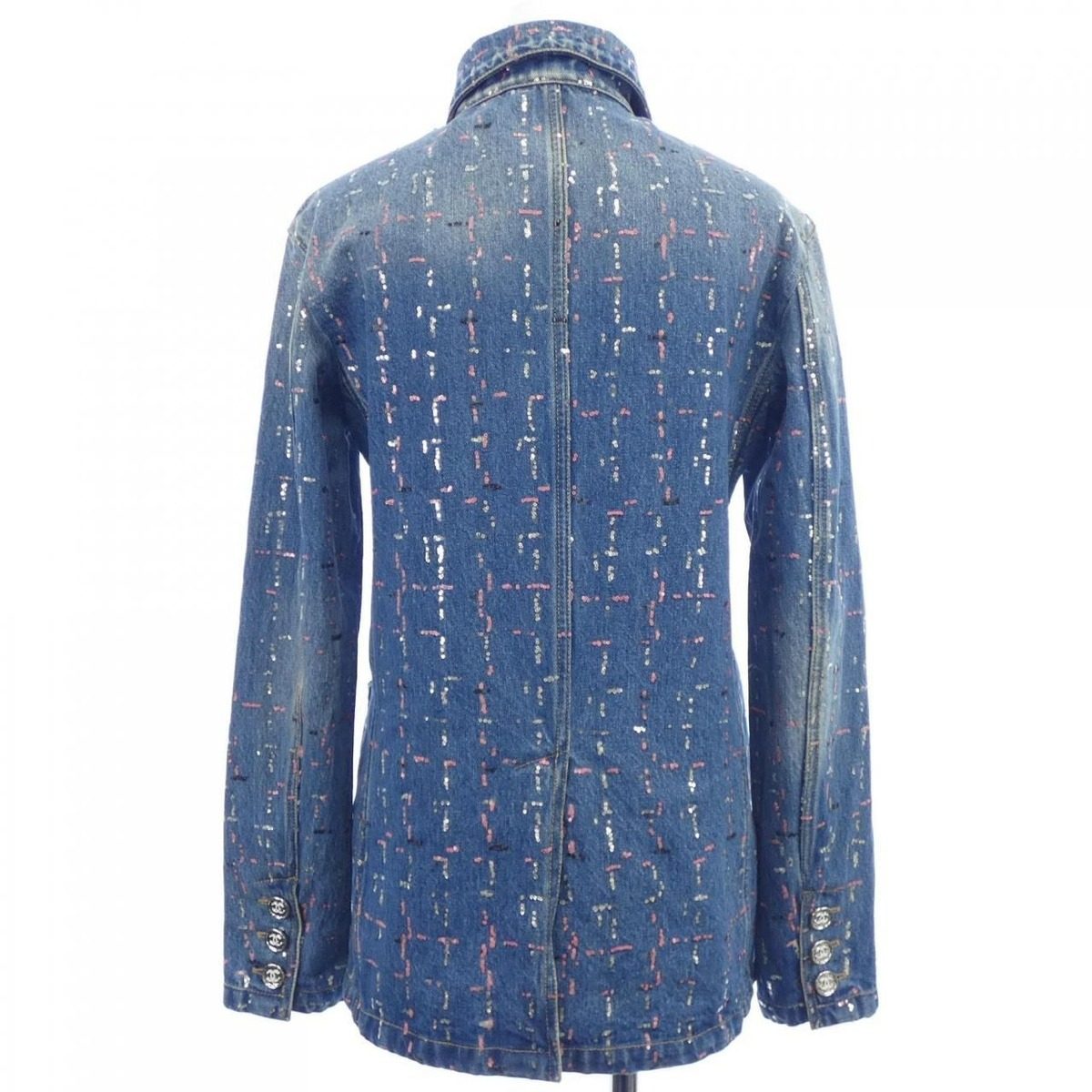 Chanel Metiers D'art Look 38 Denim Jacket — view 2