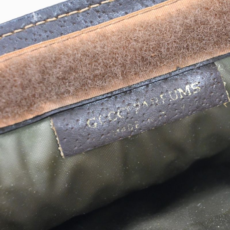 Gucci Old Gucci Second Bag GG Clutch Bag Sherry Brown 02bs099