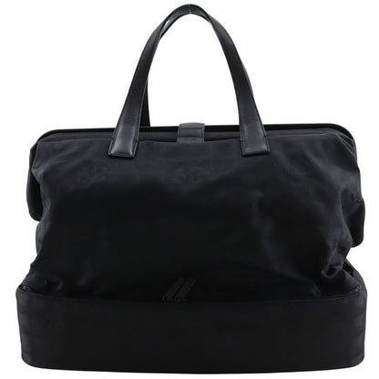 Chanel New Travel Line A15960 Nylon Canvas Black Ladies Boston Bag