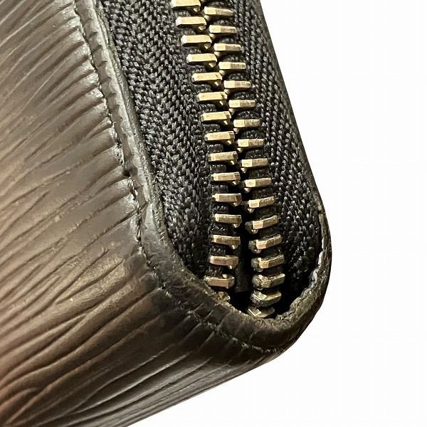 Louis Vuitton Epi Zippy Wallet M61857 Noir Black Long Wallet Unisex