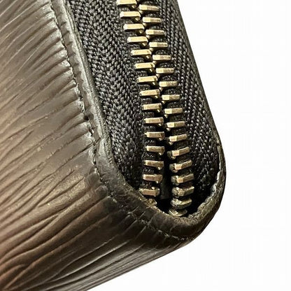 Louis Vuitton Epi Zippy Wallet M61857 Noir Black Long Wallet Unisex