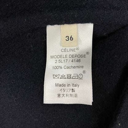 Celine by Phoebe Philo Celine Phoebe Philo Double Face Cashmere Hooded Short