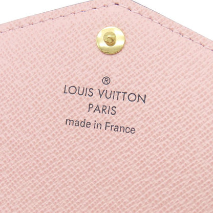 Louis Vuitton Long Wallet Portefeuille Sarah Monogram Canvas Rose Ballerine
