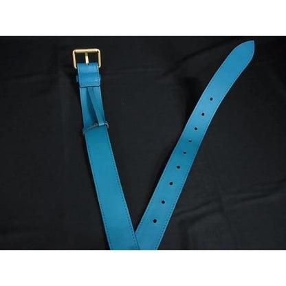 Gucci Waist Bag GG Marmont Blue Velvet Gold — view 4