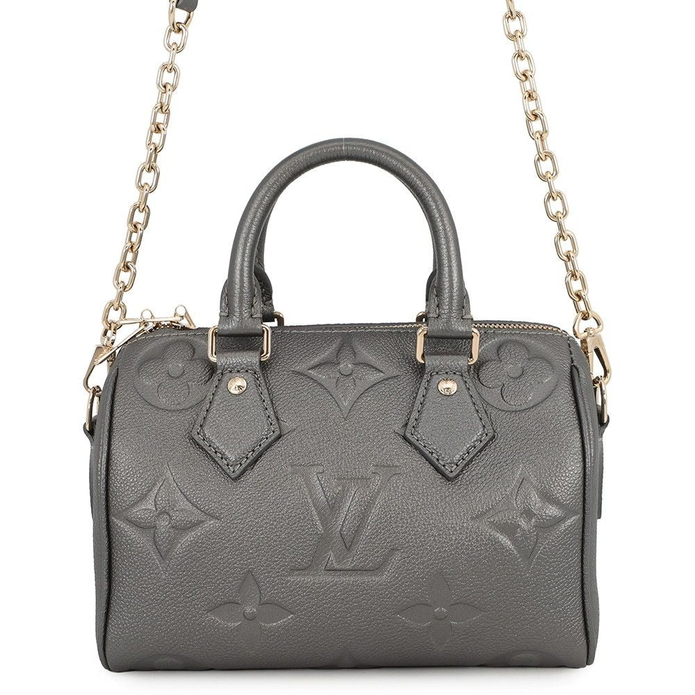 Louis Vuitton Monogram Empreinte Speedy Bandouliere 20 2-Way Shoulder Bag