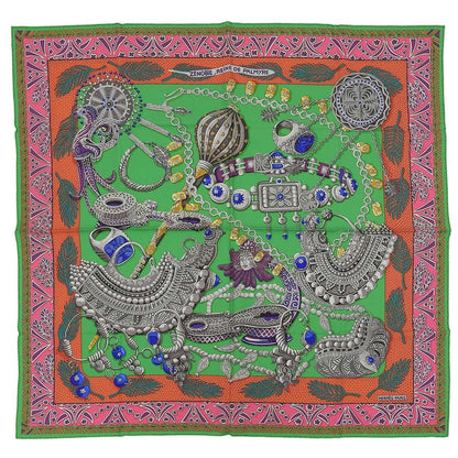 Hermes Carre 90 Zenobie Reine De Queen of Palmyra Zenobia 100% Silk