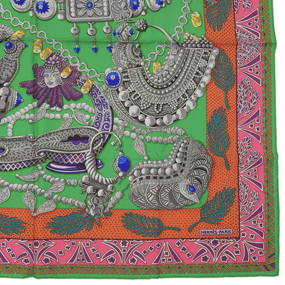 Hermes Carre 90 Zenobie Reine De Queen of Palmyra Zenobia 100% Silk — view 6