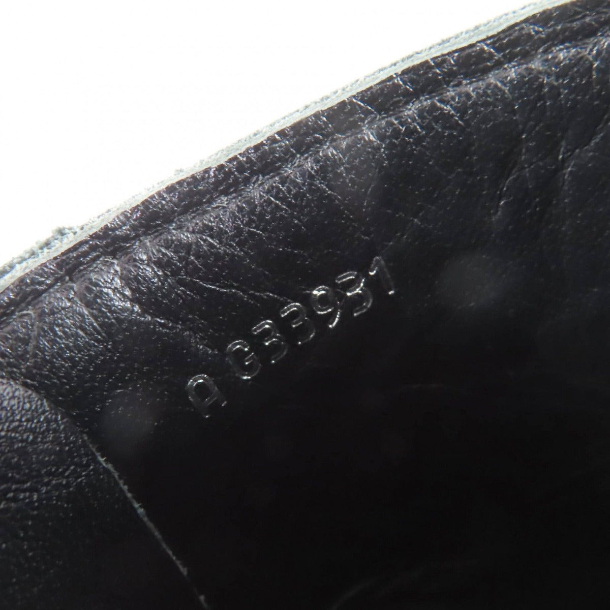 Chanel CC Logo Faux Pearl Chain Leather Short Boots Black 36 — view 11